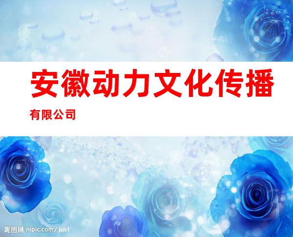 安徽动力文化传播有限公司